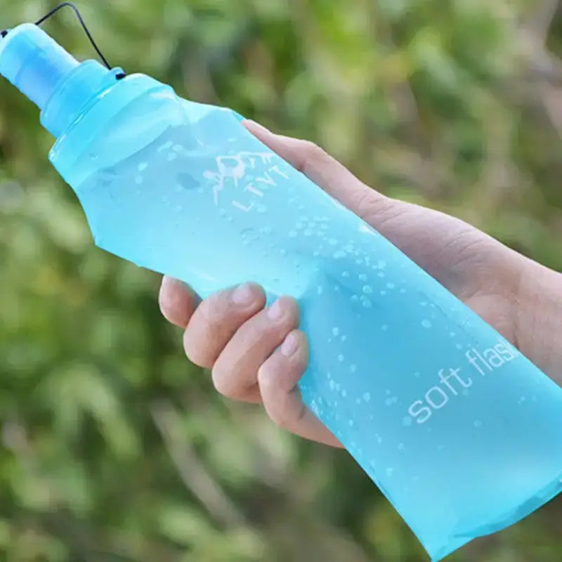 Gourde pliable ultra légère pvc compacte