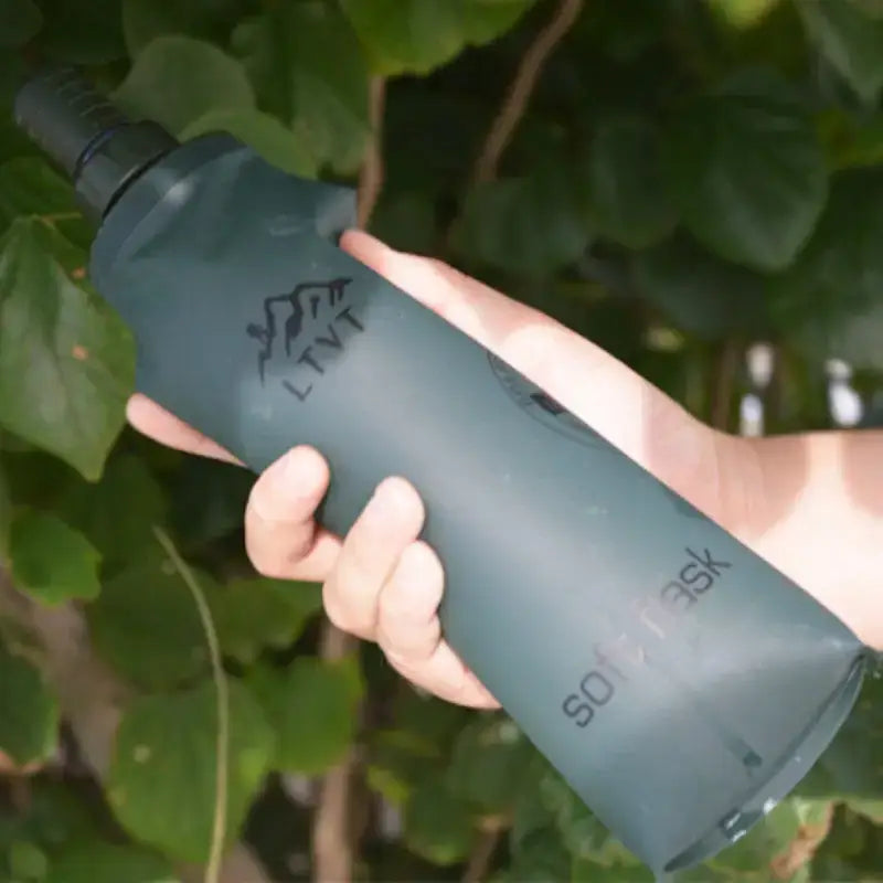 Gourde pliable ultra légère pvc compacte