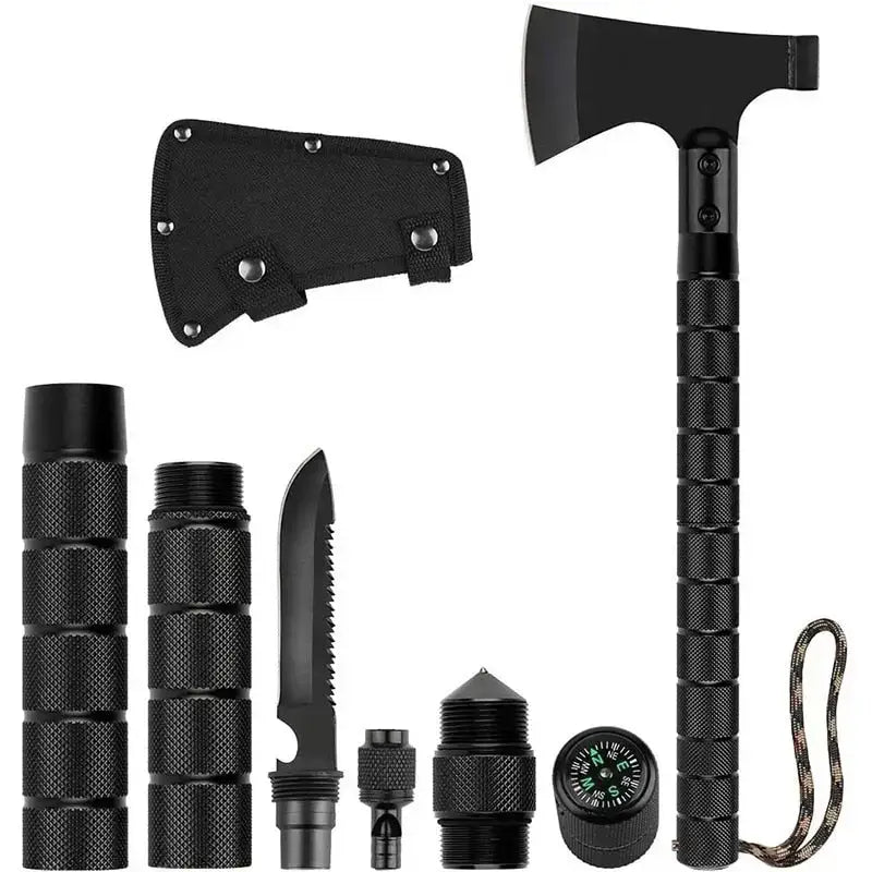 Hache tactique multifonction survie camping
