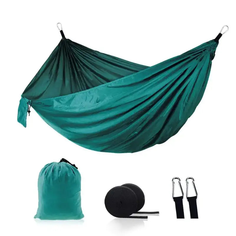 Hamac double-toile parachute compact