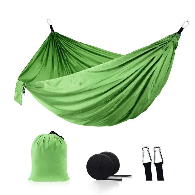 Hamac double-toile parachute compact