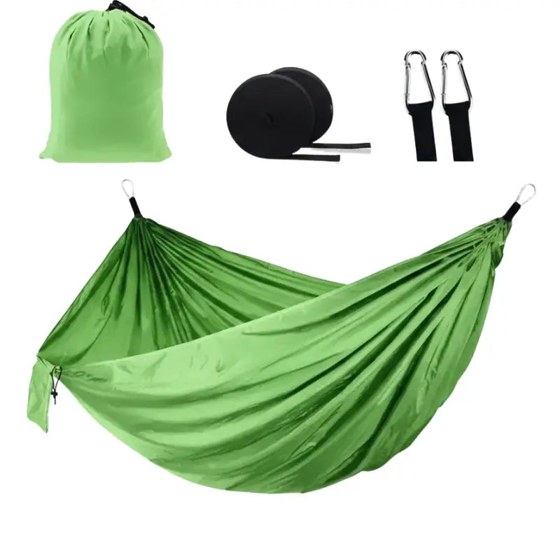 Hamac double-toile parachute compact