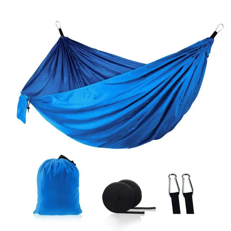 Hamac double-toile parachute compact