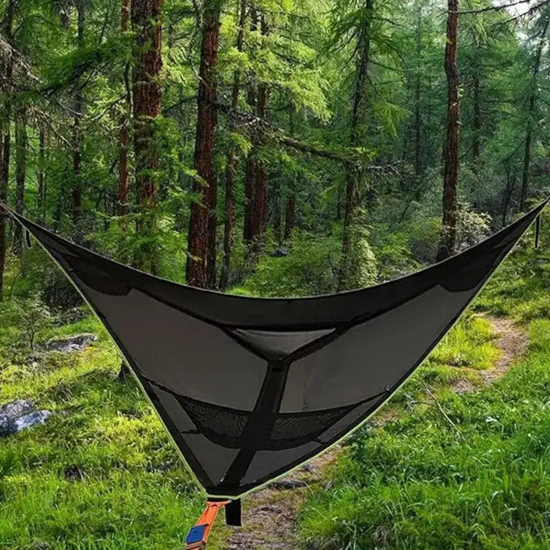 Hamac geant triangle camping familial