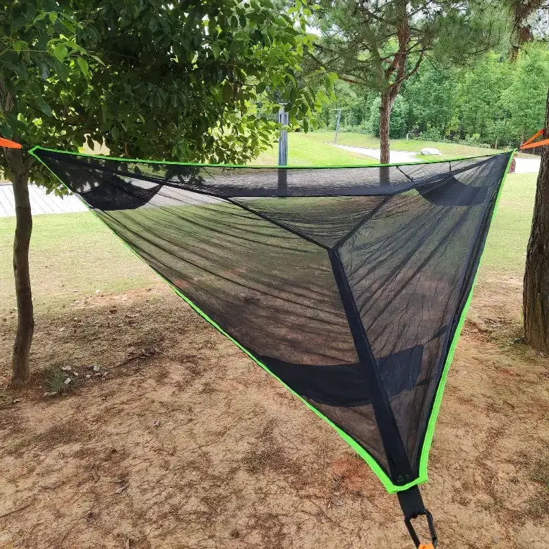 Hamac geant triangle camping familial