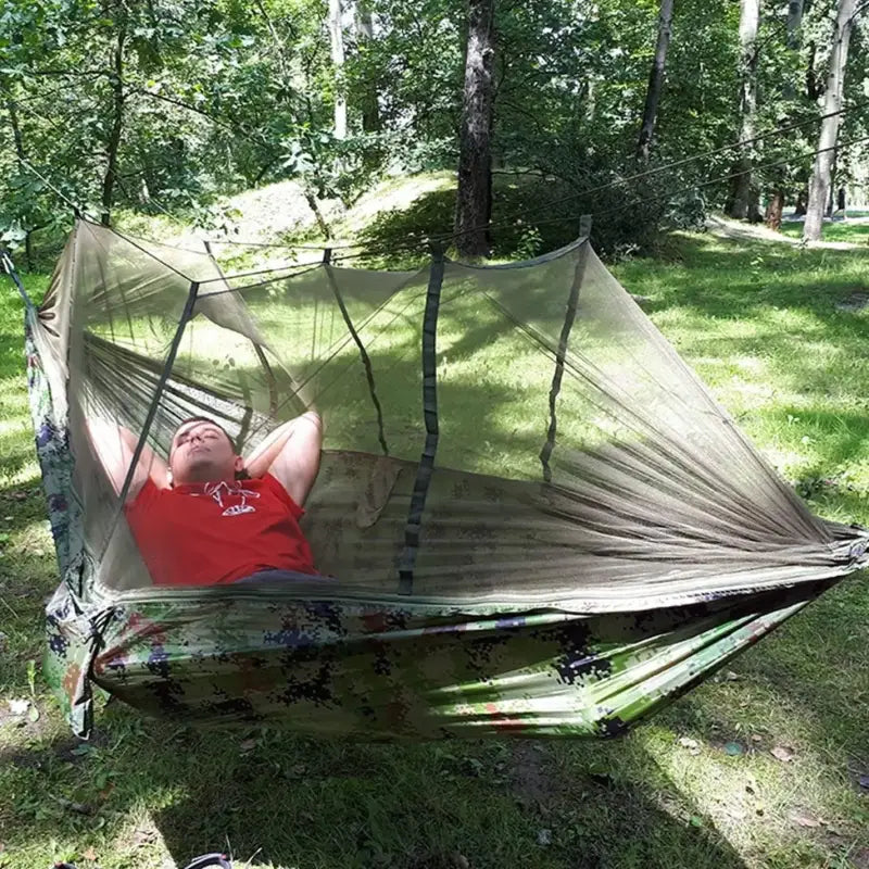 Hamac moustiquaire 2 places camping