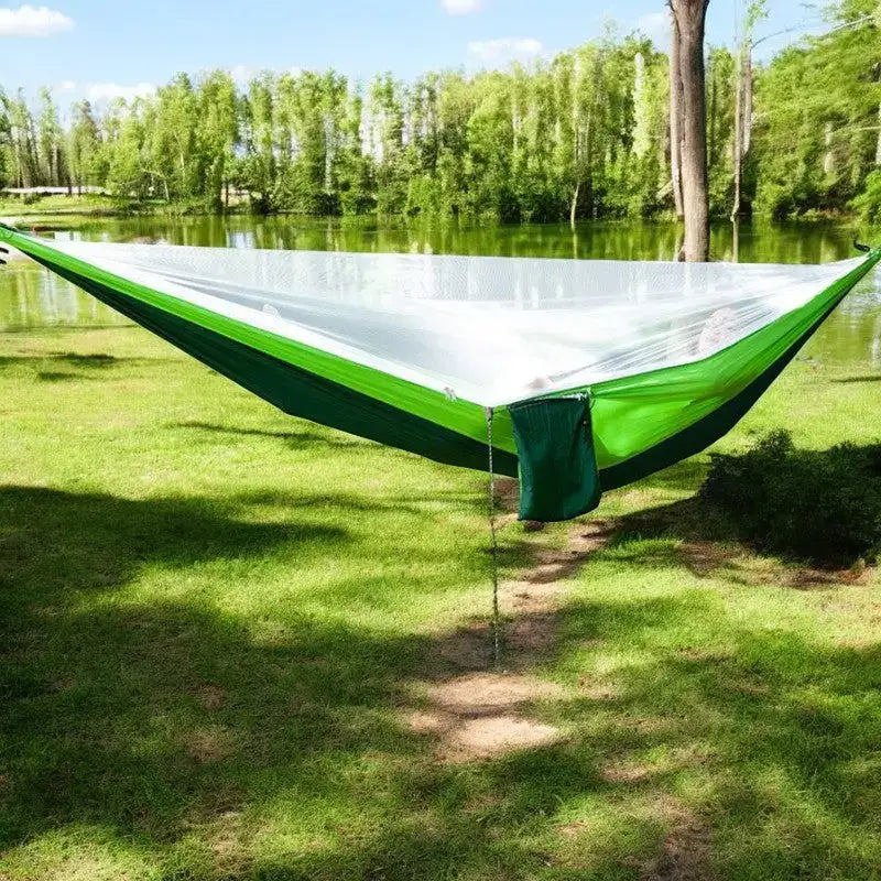 Hamac avec moustiquaire bivouac compact
