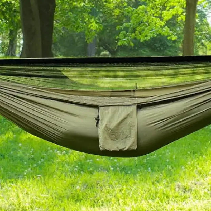 Hamac avec moustiquaire bivouac compact