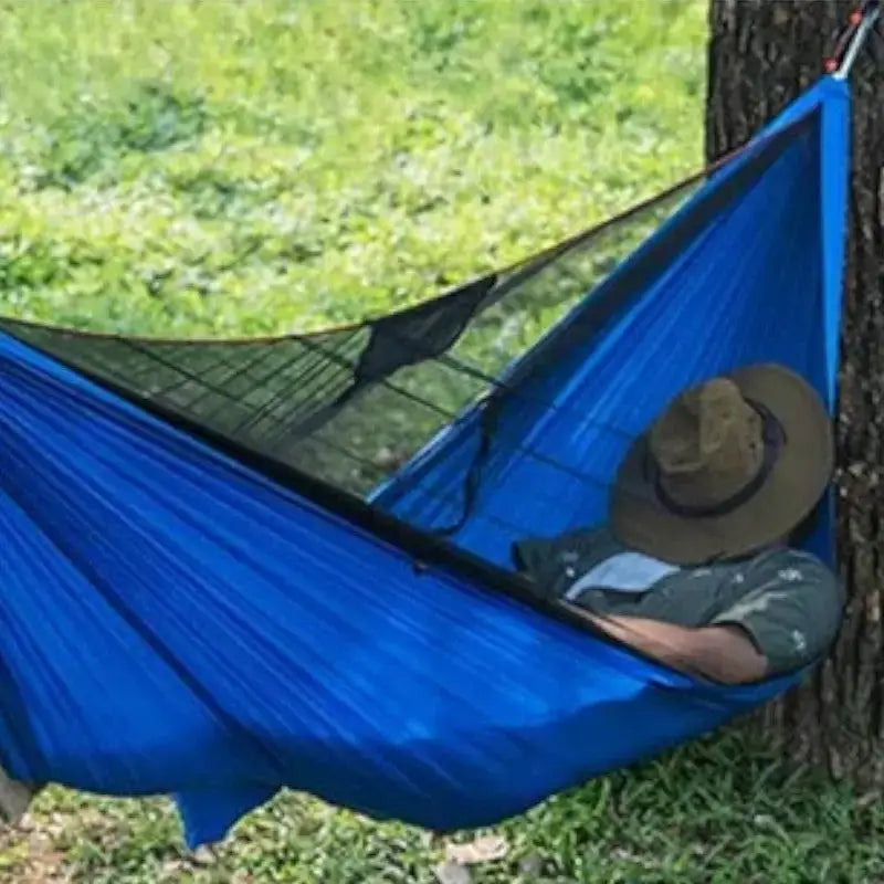 Hamac avec moustiquaire bivouac compact