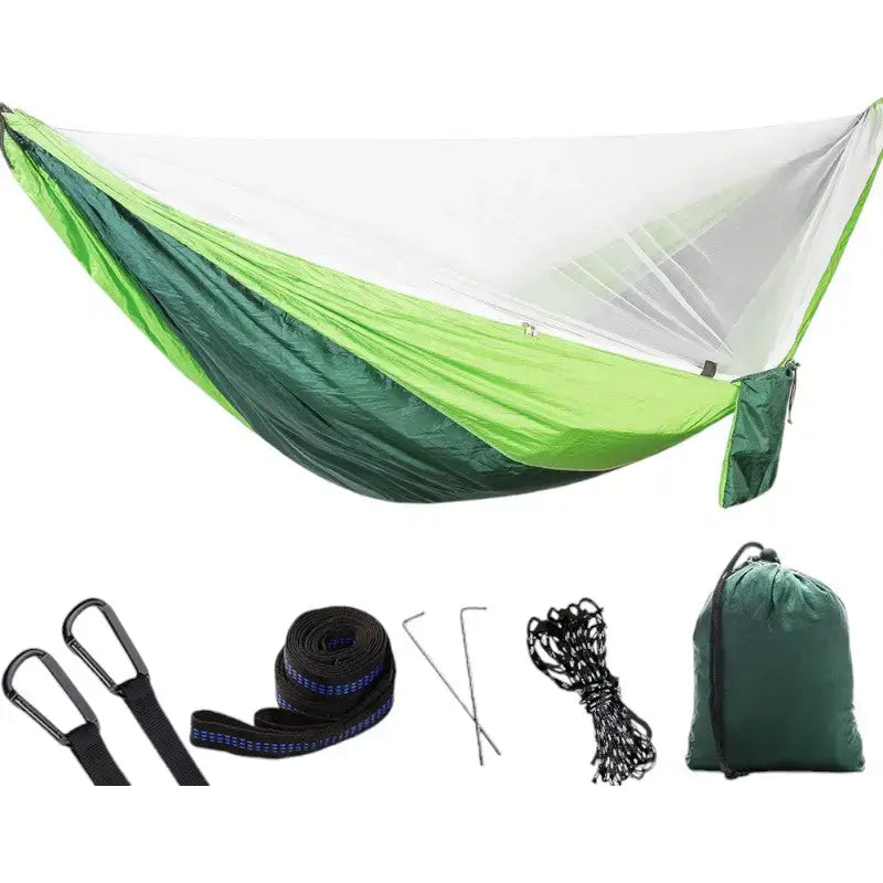 Hamac avec moustiquaire bivouac compact
