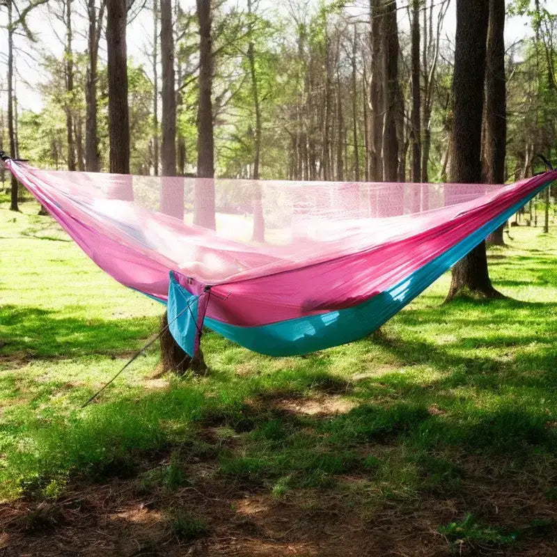 Hamac avec moustiquaire bivouac compact