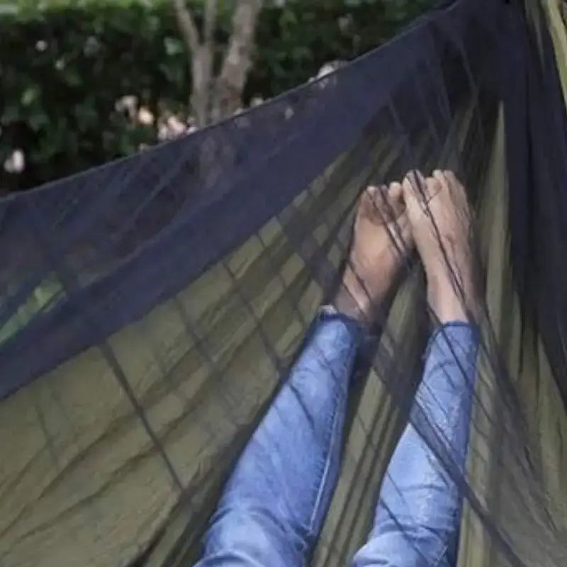 Hamac avec moustiquaire bivouac compact