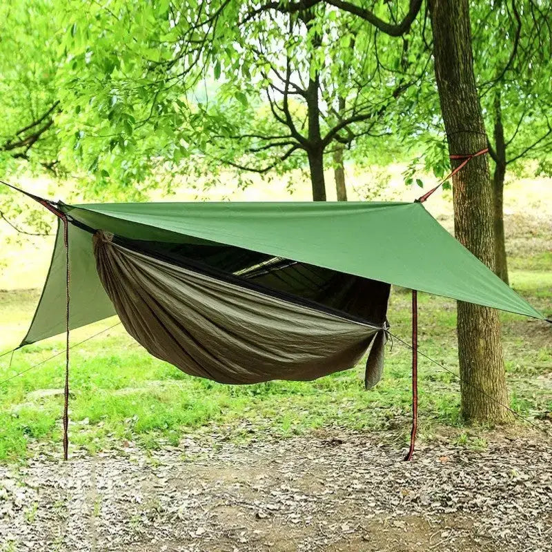 Hamac avec moustiquaire bivouac compact