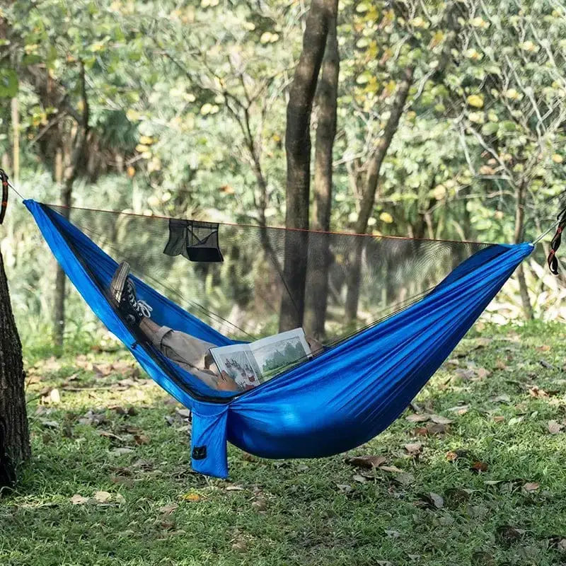 Hamac avec moustiquaire bivouac compact