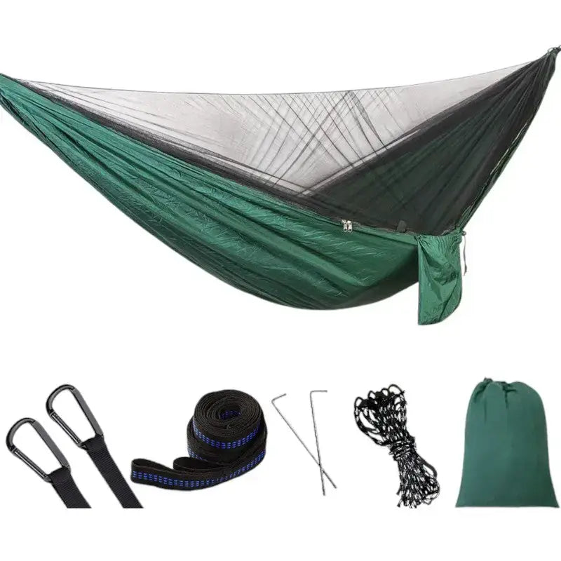 Hamac avec moustiquaire bivouac compact