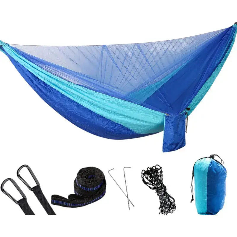 Hamac avec moustiquaire bivouac compact