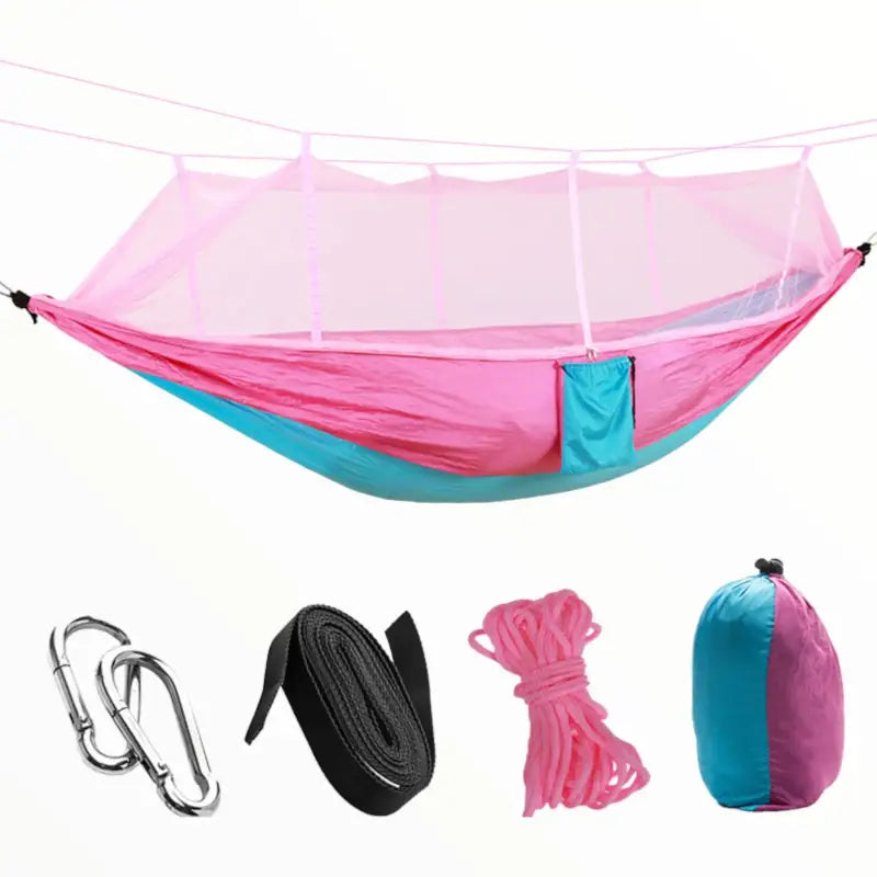 Hamac avec moustiquaire camping haute qualité
