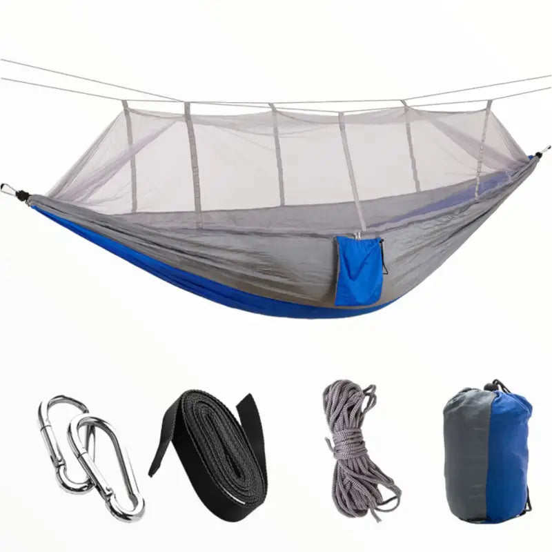 Hamac avec moustiquaire camping haute qualité