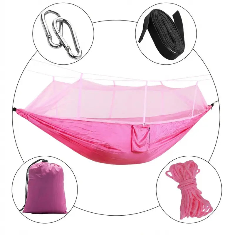 Hamac et moustiquaire léger expédition