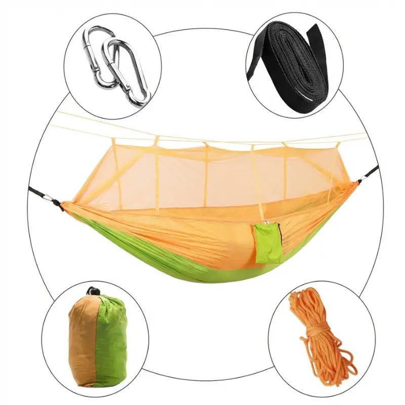 Hamac et moustiquaire léger expédition