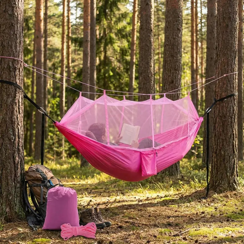 Hamac et moustiquaire léger expédition