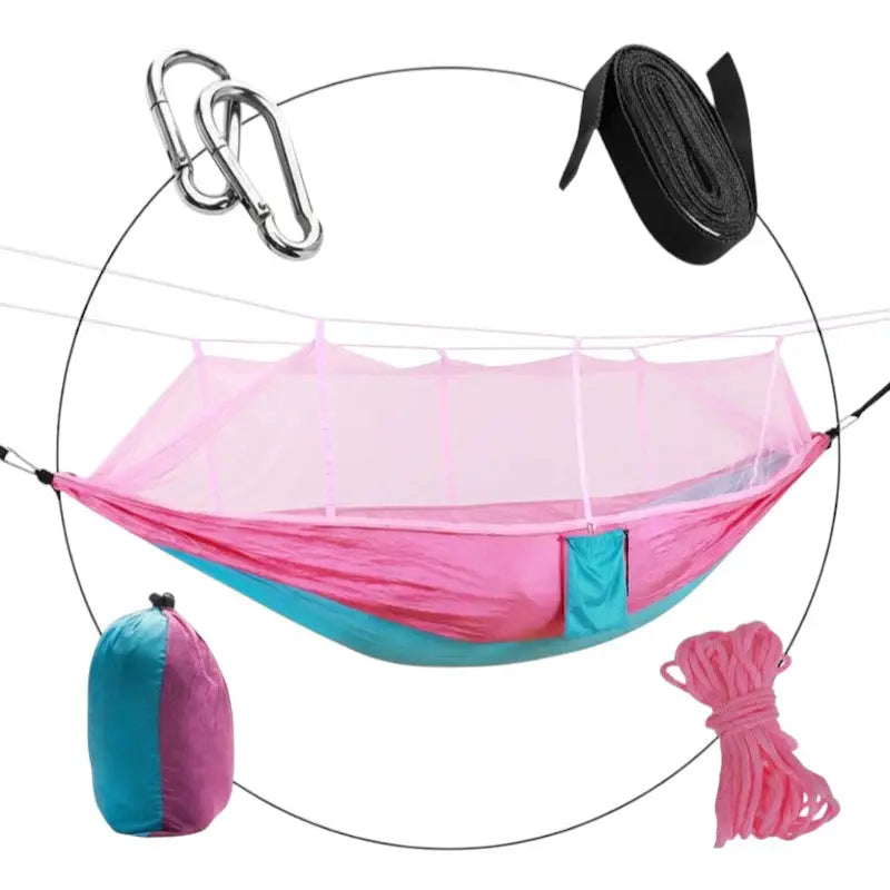 Hamac et moustiquaire léger expédition