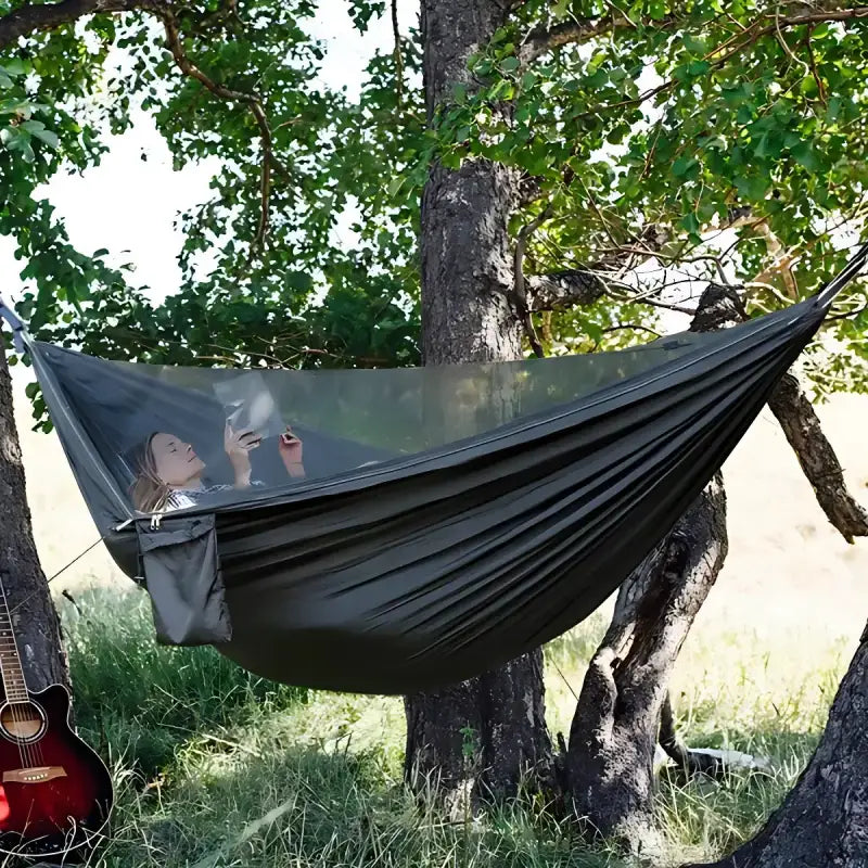 Hamac moustiquaire pratique confortable bivouac