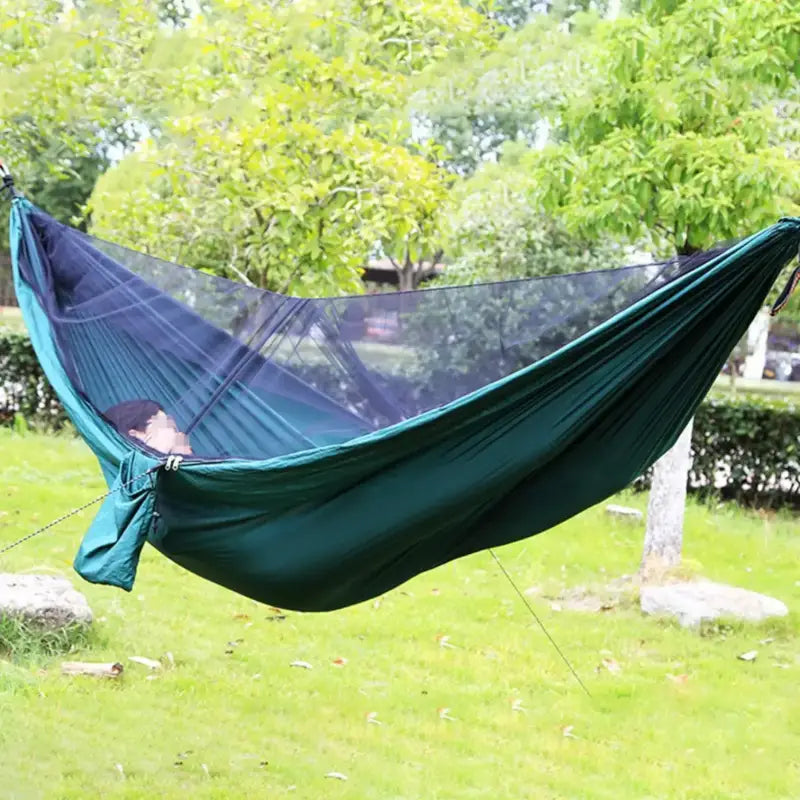 Hamac moustiquaire pratique confortable bivouac