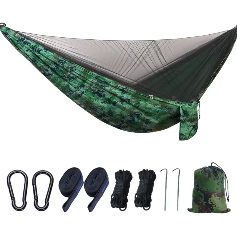 Hamac moustiquaire suspendu camping