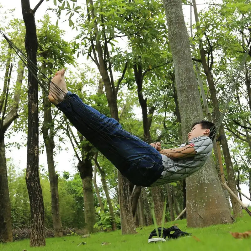 Hamac siesta voyage filet léger