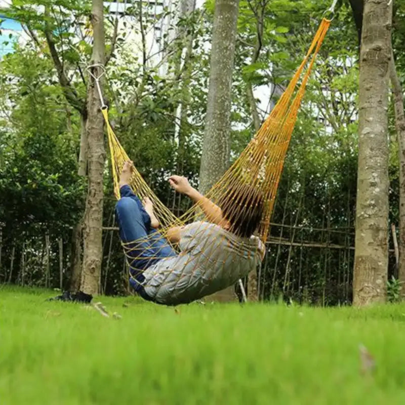 Hamac siesta voyage filet léger