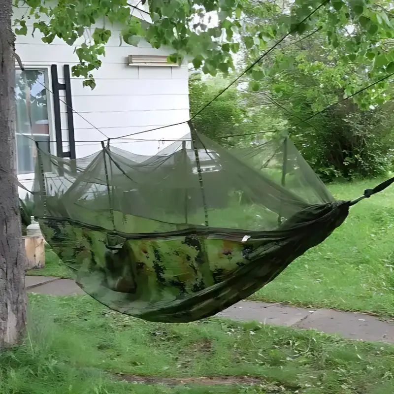 Hamac tente expédition montagne randonnée