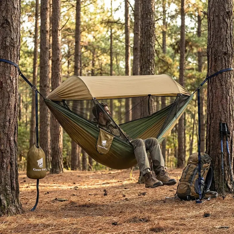 Hamac tente imperméable aventure léger