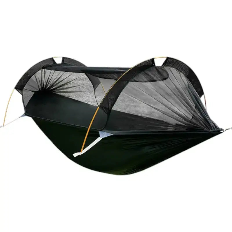 Hamac tente moustiquaire orange outdoor