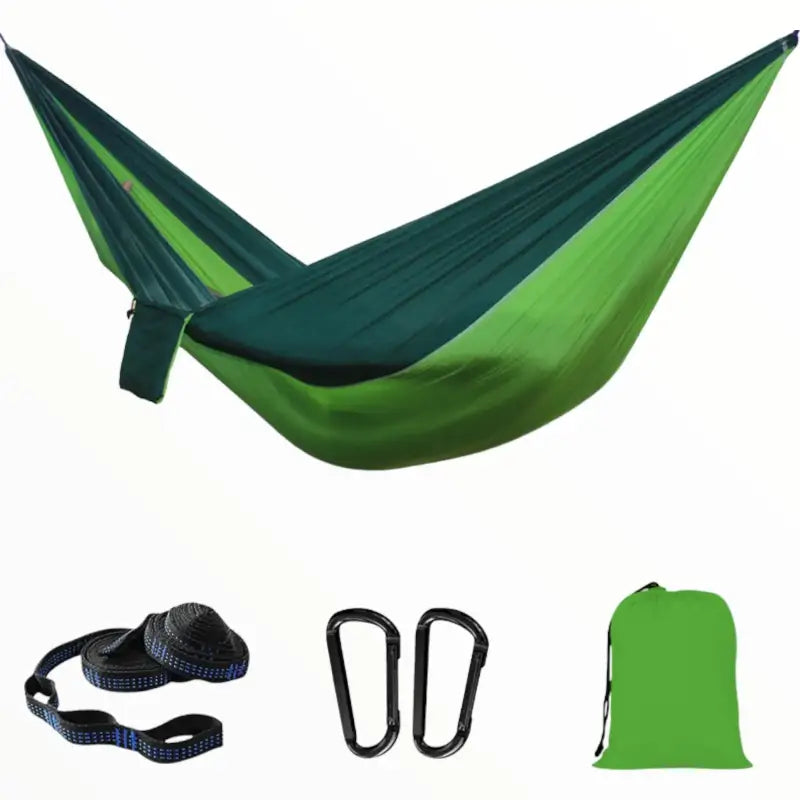 Hamac toile parachute bicolore 200kg max