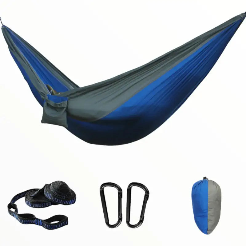 Hamac toile parachute bicolore 200kg max