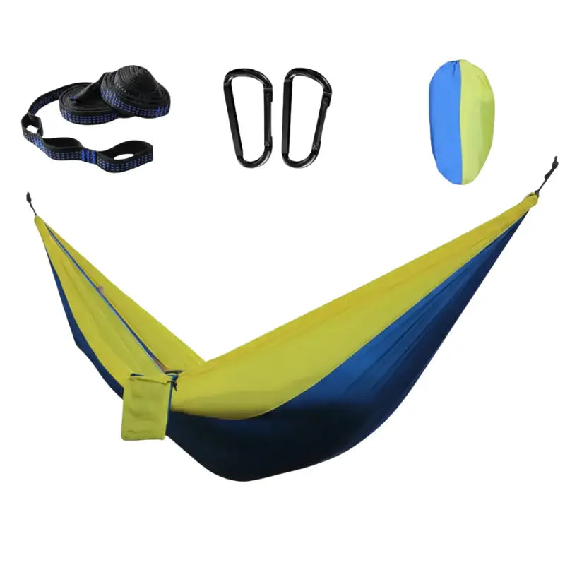 Hamac toile parachute bicolore 200kg max