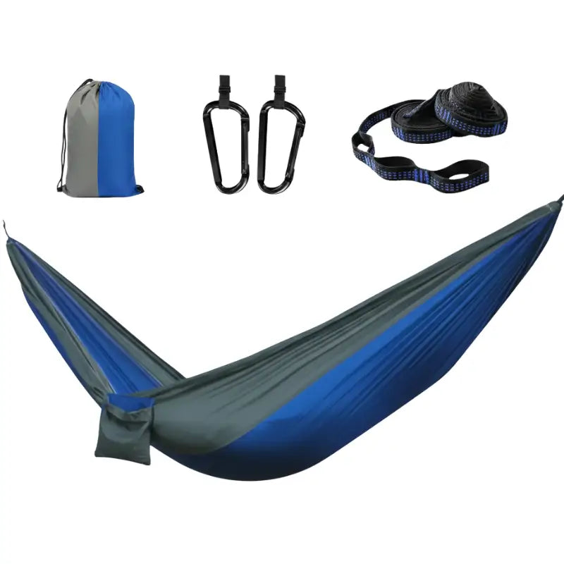 Hamac toile parachute bicolore 200kg max