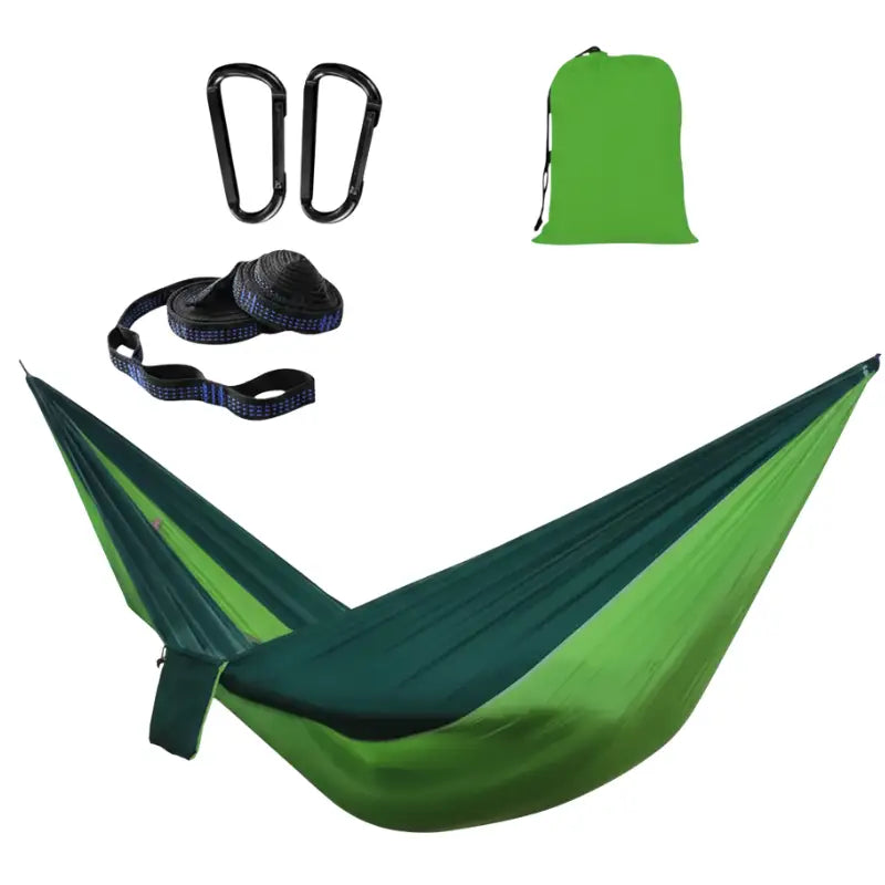 Hamac toile parachute bicolore 200kg max