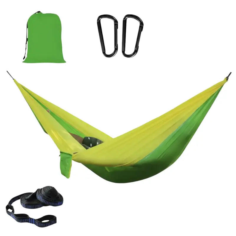 Hamac toile parachute bicolore 200kg max