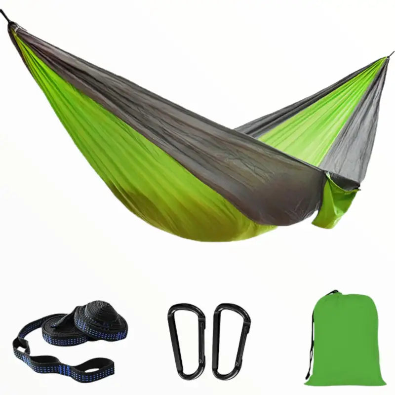 Hamac toile parachute bicolore 200kg max