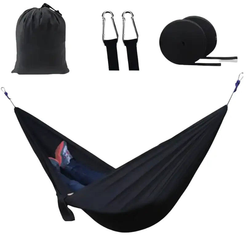 Hamac toile parachute bicolore 200kg max