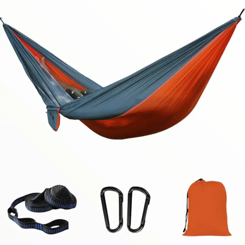 Hamac toile parachute bicolore 200kg max