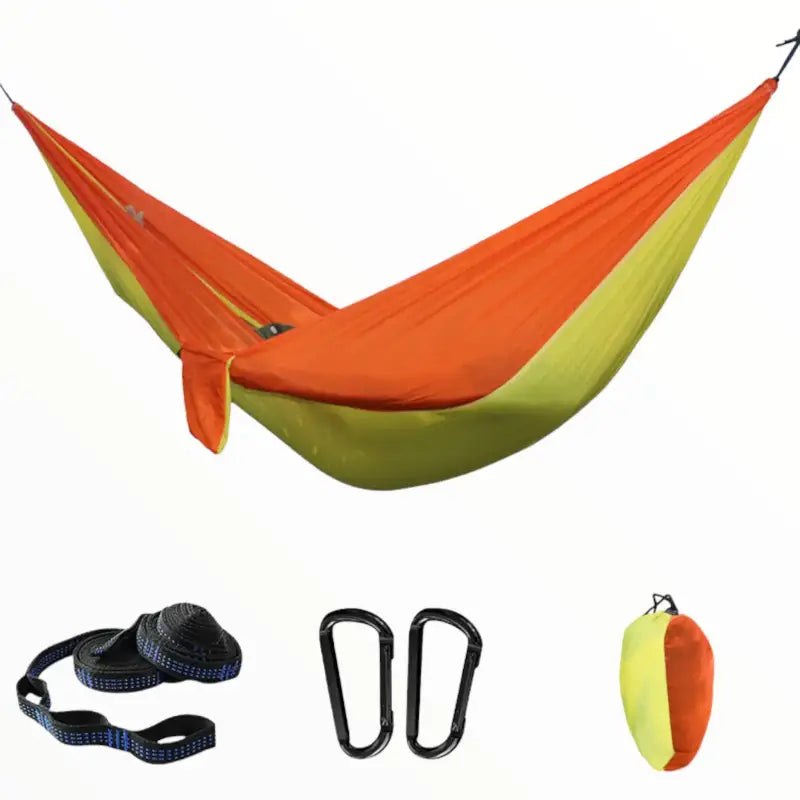 Hamac toile parachute bicolore 200kg max