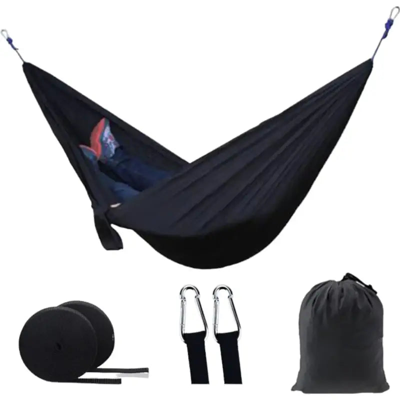 Hamac toile parachute bicolore 200kg max