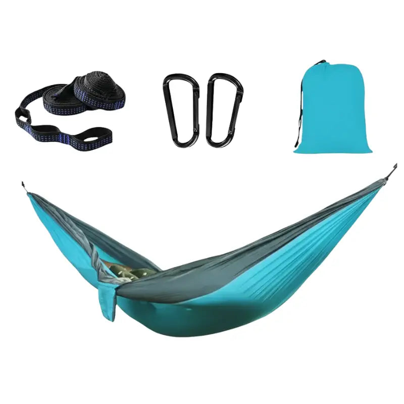 Hamac toile parachute bicolore 200kg max