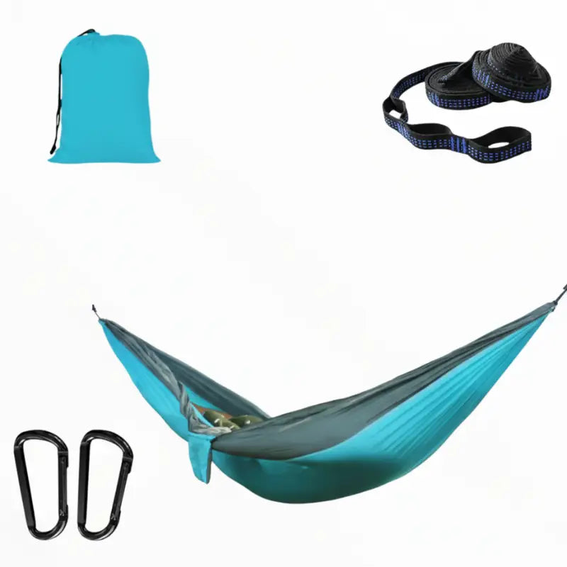 Hamac toile parachute solide coloris variés