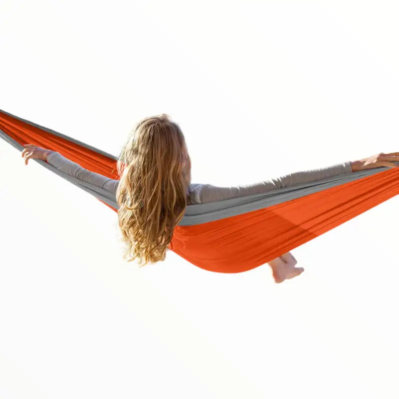 Hamac toile parachute solide coloris variés