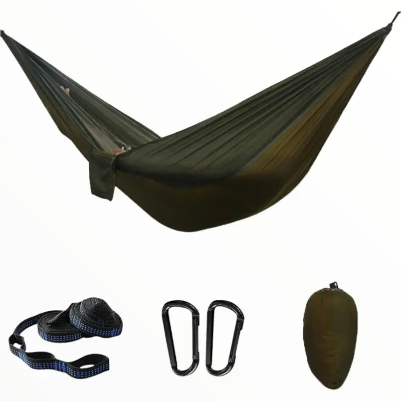 Hamac toile parachute solide coloris variés