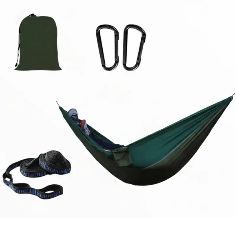 Hamac toile parachute solide coloris variés